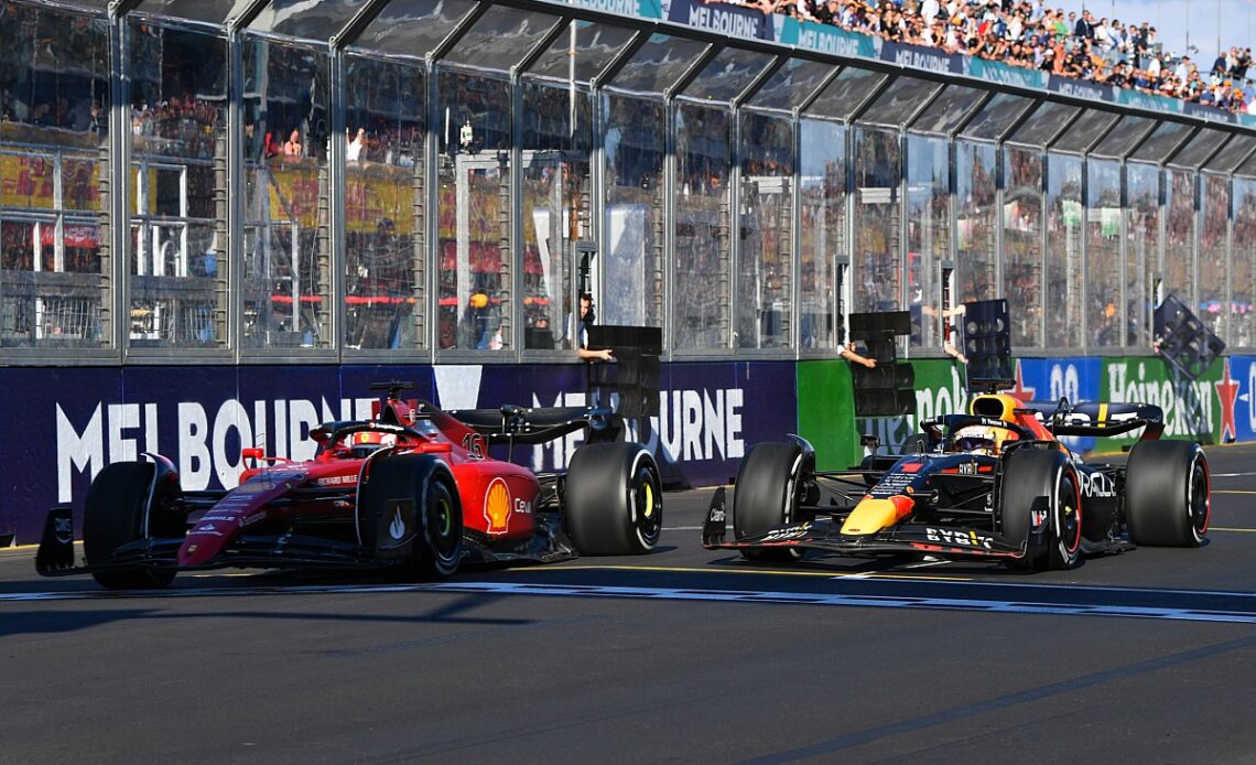 Leclerc "couldn't turn" before poor Australian GP F1 restart