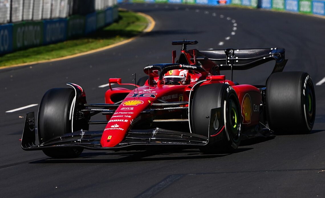 Leclerc leads Verstappen in second F1 practice