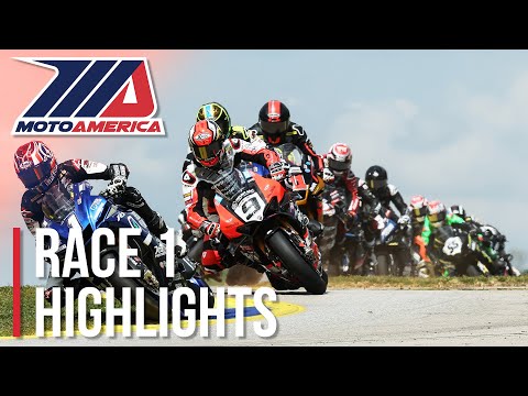 MotoAmerica Medallia Superbike Race 1 Highlights at Road Atlanta 2022