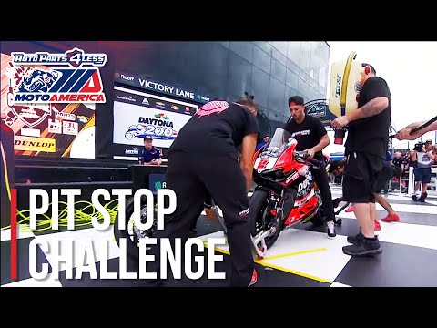 MotoAmerica Pit Stop Challenge at Daytona 2022