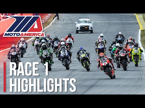 MotoAmerica Supersport Race 1 Highlights at Road Atlanta 2022