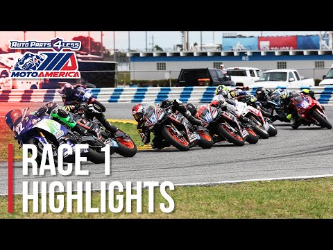 MotoAmerica Twins Cup Race 1 Highlights at Daytona 2022