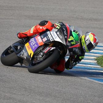 MotoE™ Test: Aegerter wins race simulation on Day 3