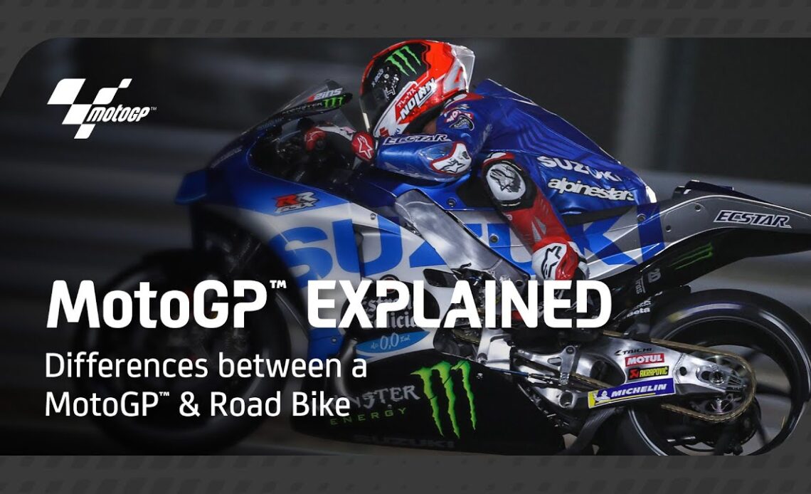 MotoGP Explained | Differences between a MotoGP & Road Bike