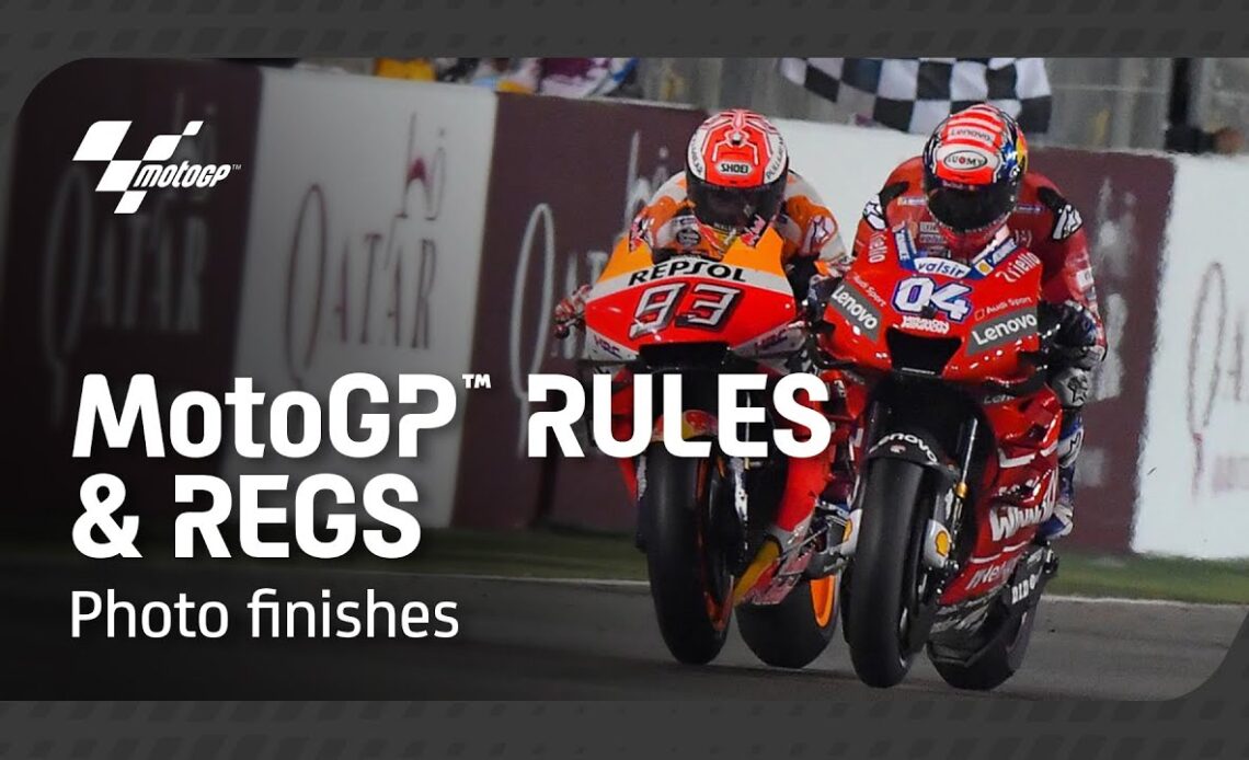 MotoGP™ Rules & Reg | Photo finishes