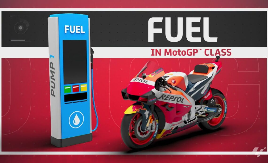 MotoGP™ in 3D: Fuel in the MotoGP™ class