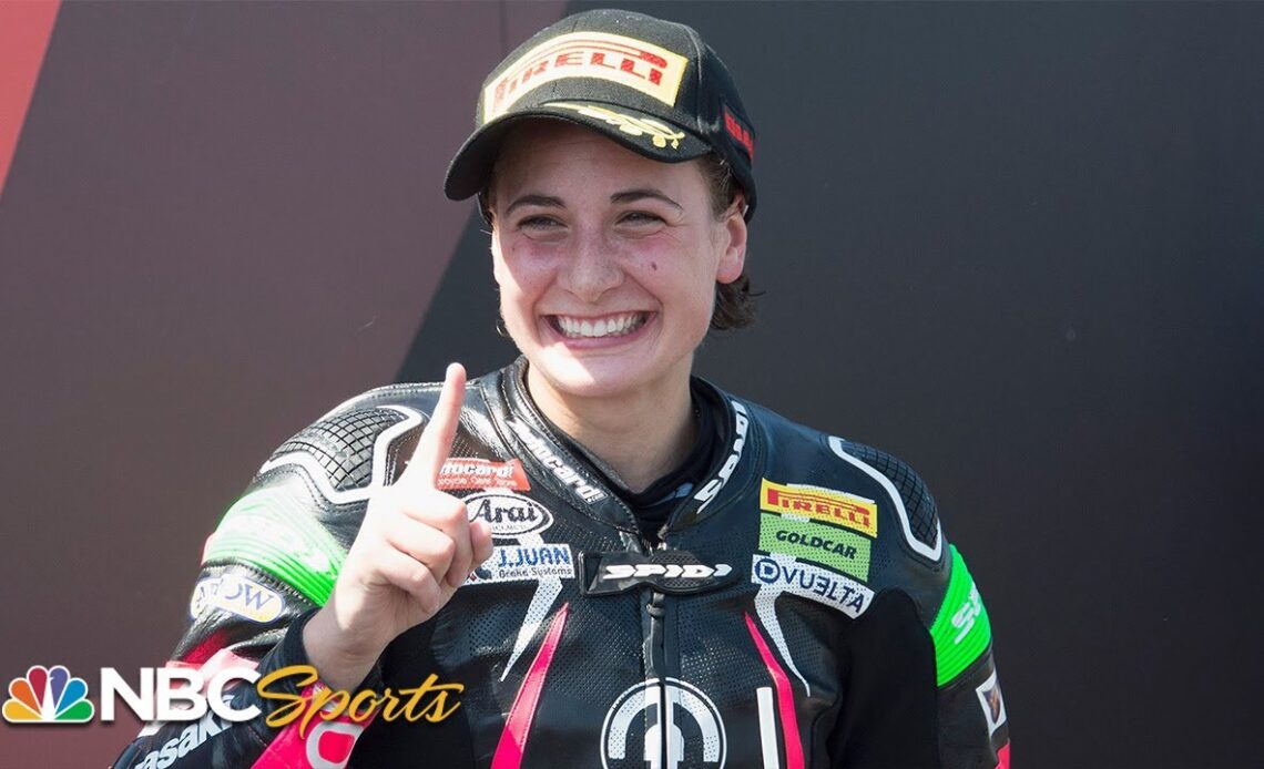 MotoGP's Ana Carrasco representing women in Moto3 | Motorsports on NBC