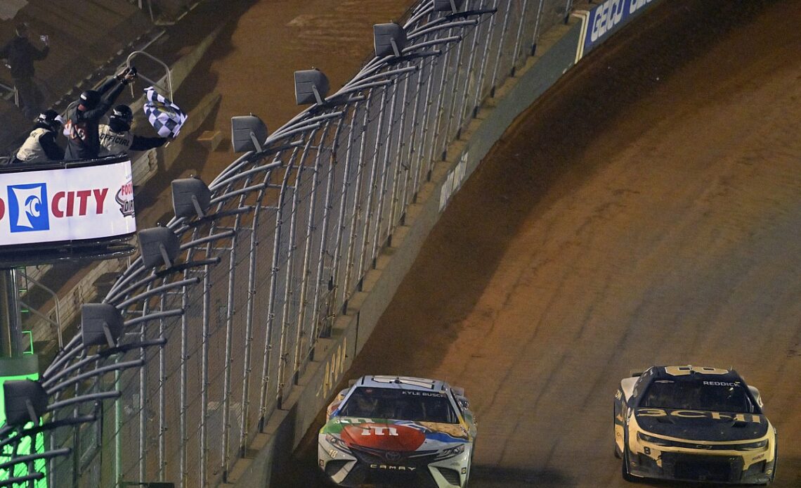 NASCAR Cup Bristol Dirt race results: Kyle Busch wins