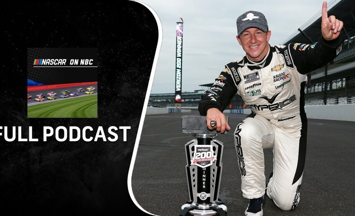 NASCAR-IndyCar crossover; Briscoe vs. Hamlin; Allmendinger wins for Kaulig | NASCAR on NBC Podcast