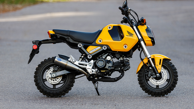 NEW - Slip-on Exhaust from 2022+ Honda Grom