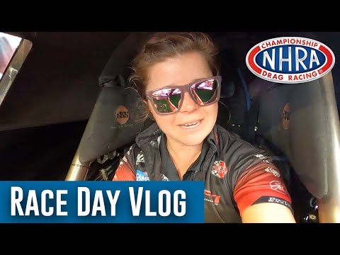 NHRA SpringNationals Race Day vlog with Krista Baldwin