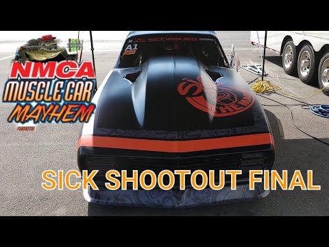 NMCA Muscle Car Mayhem - Sick Shootout Final - Alex Taylor vs Tom Bailey