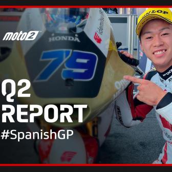 Ogura gets his first Moto2™ pole in ultra-tight Q2 session