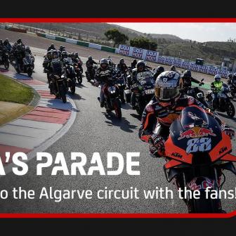 Oliveira leads once-in-a-lifetime lap of Portimao!