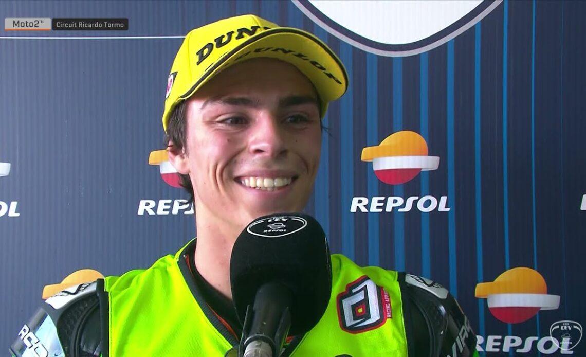 Race Winner's Interview: Alonso Lopez | 2021 Valencia Round 8 Race | Moto2
