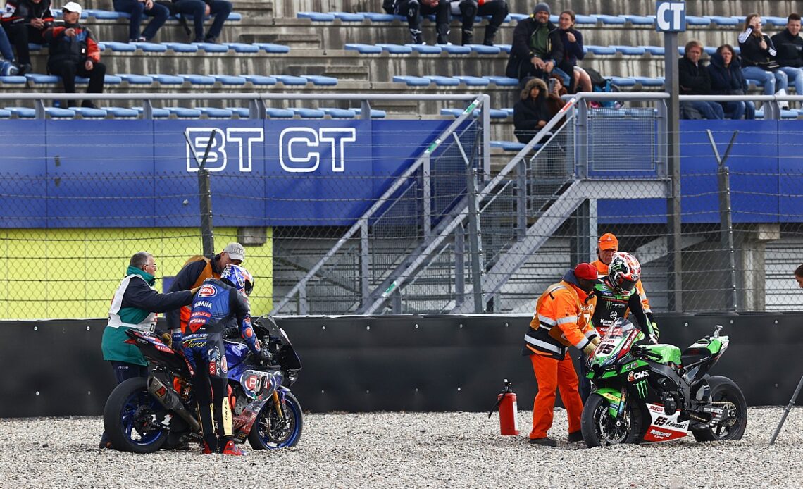 Rea, Razgatlioglu at odds over Assen crash