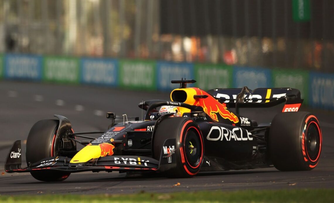 Red Bull a 'tiny bit' off Ferrari at Australian GP, says Max Verstappen