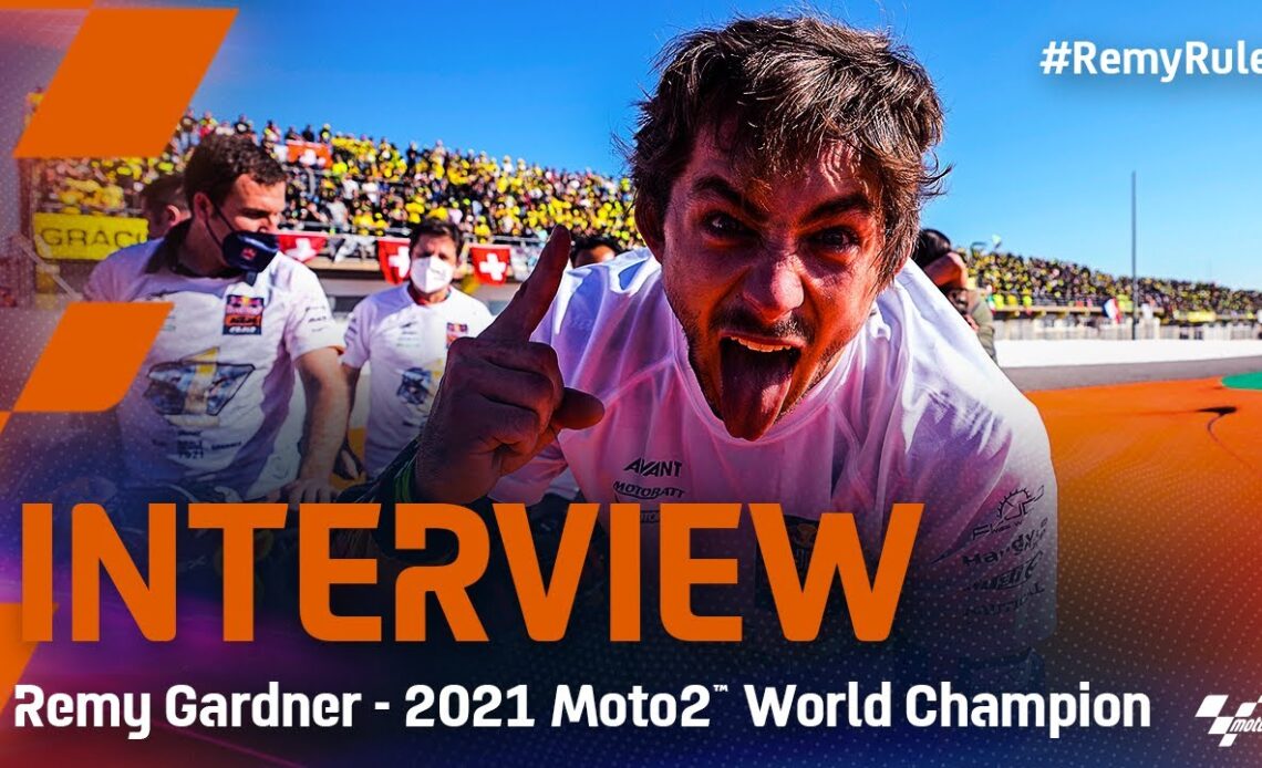 Remy Gardner: Moto2™ World Champion Interview