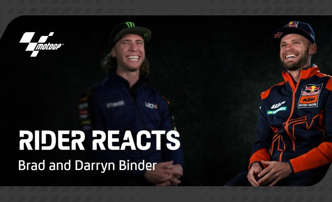 Rider Reacts | Binder brothers on Brad's incredible P35 to P1