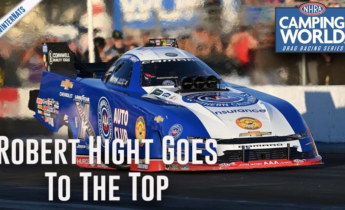 Robert Hight goes No. 1 Friday at #Winternats