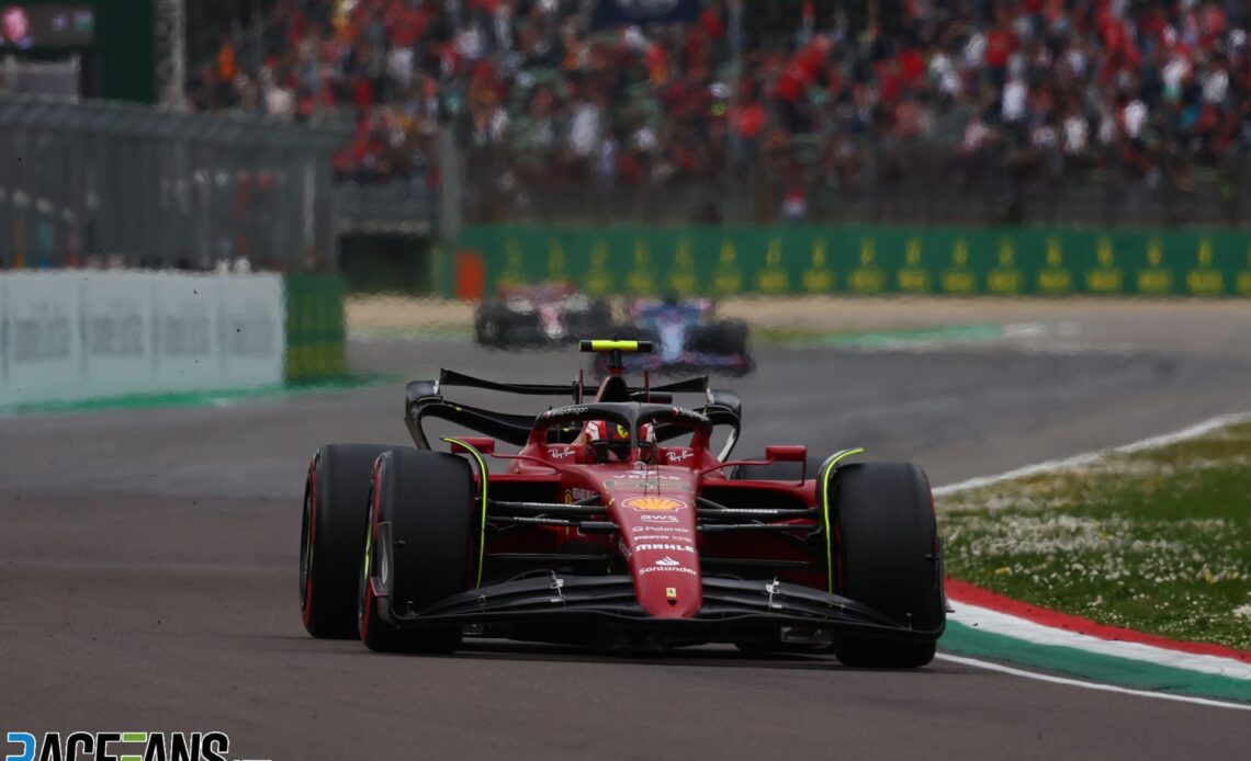 Carlos Sainz Jr, Ferrari, Imola, 2022