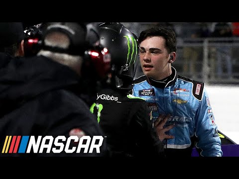 Sam Mayer's post fight interview: 'Heat of the moment' | NASCAR