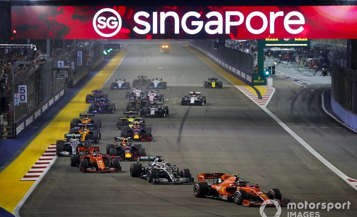 Second Singapore F1 race emerges as possible Russian GP replacement