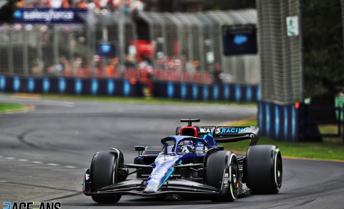 Alexander Albon, Williams, Albert Park, 2022