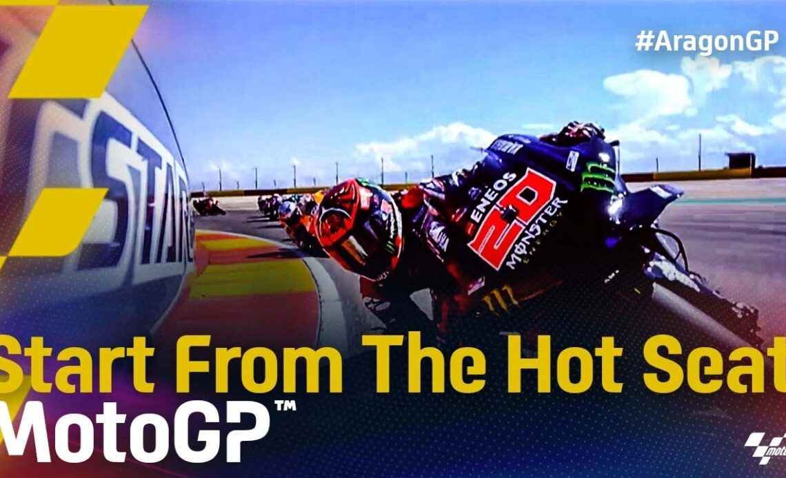 The Start From The Hot Seat | 2021 #AragonGP