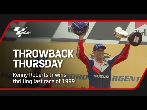 Throwback Thursday | Kenny Roberts Jr wins thrilling last race of 1999
