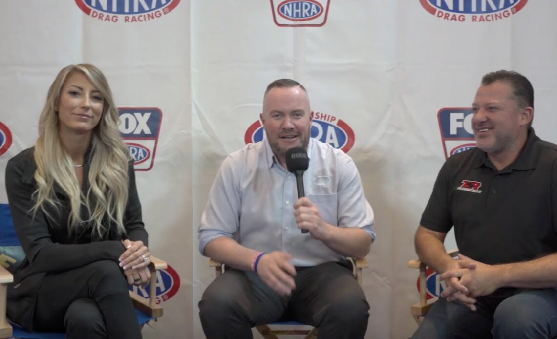 Tony Stewart and Leah Pruett discuss preparation for 2022 NHRA season! | PRI 2021