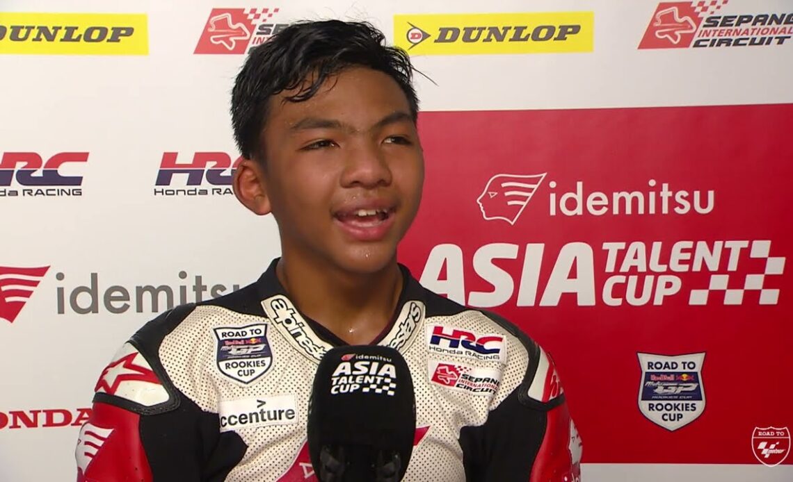 Top 3 Interviews Day 4 - Race 2 | Round 2 Mandalika | 2022 Idemitsu Asia Talent Cup