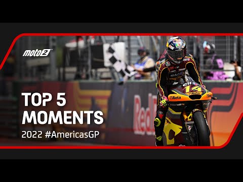 Top 5 Moto2™ Moments | 2022 #AmericasGP