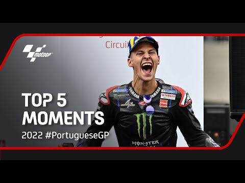 Top 5 MotoGP™ Moments | 2022 #PortugueseGP