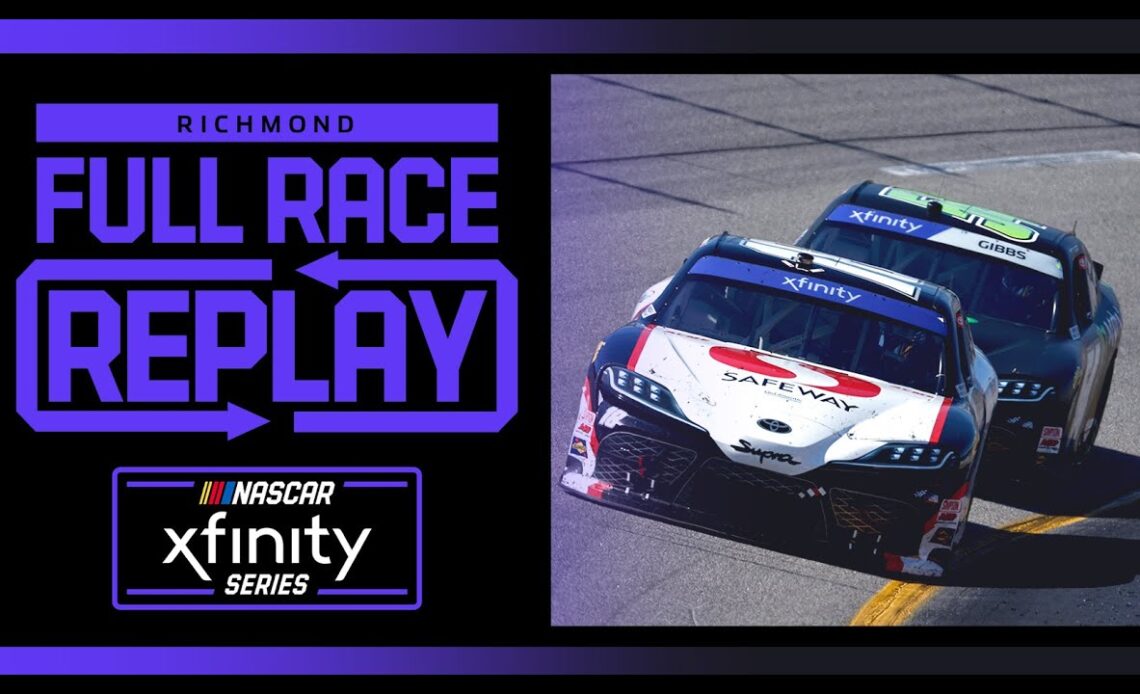 ToyotaCare 250 from Richmond Raceway | NASCAR Xfinity Series Full Race Replay