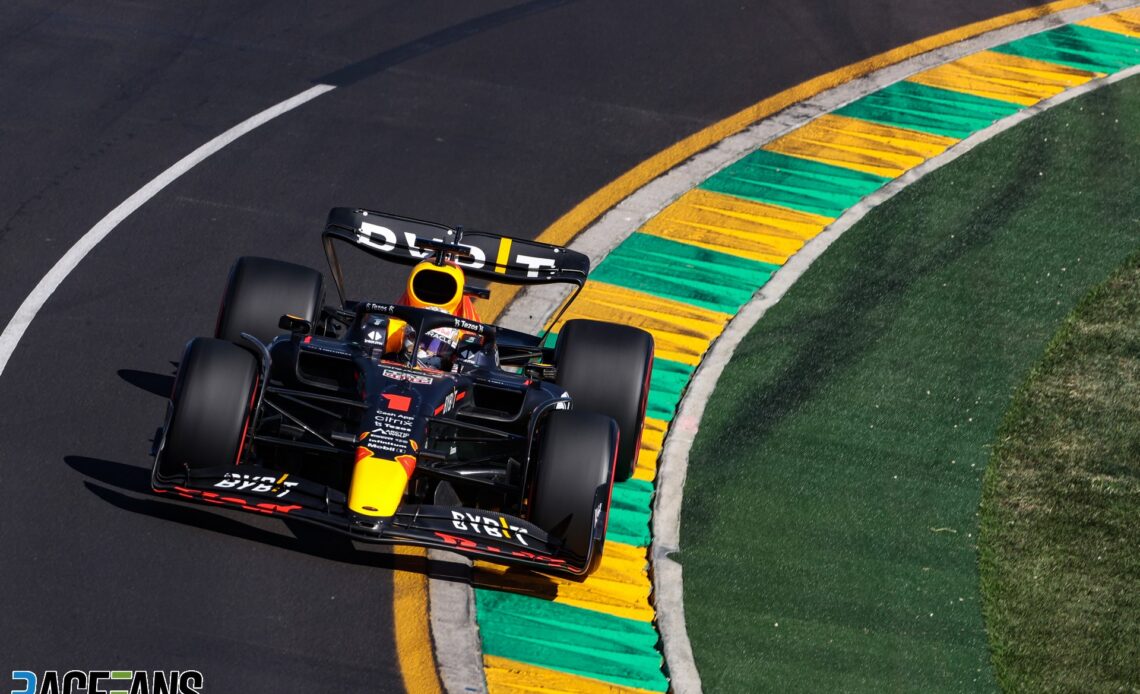 Max Verstappen, Red Bull, Albert Park, 2022