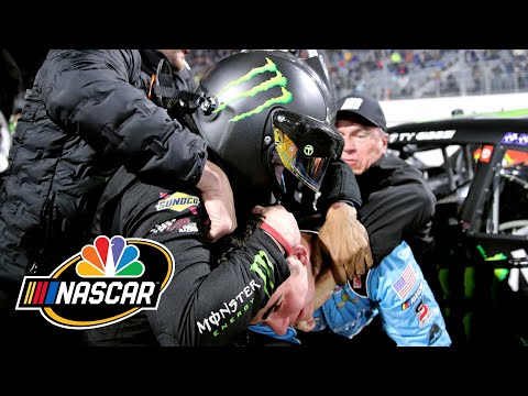 Ty Gibbs, Sam Mayer come to blows after last-lap contact at Martinsville | Motorsports on NBC