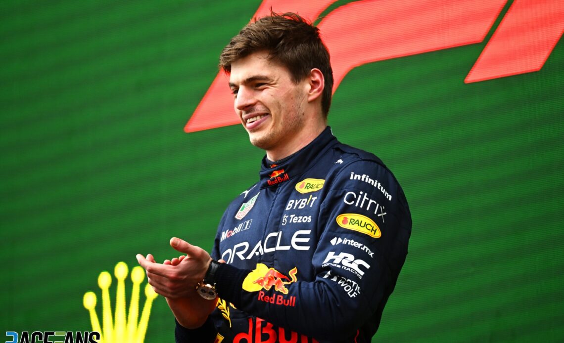 Verstappen becomes 14th driver in F1 history to score more than one 'grand slam' · RaceFans