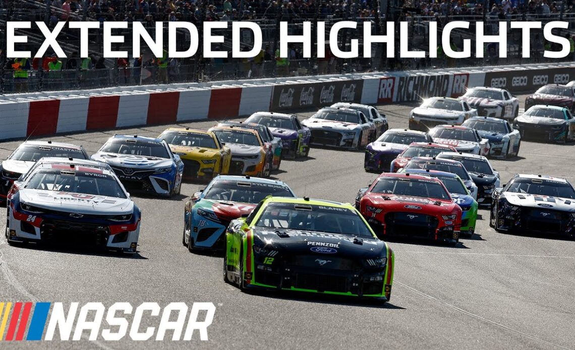 Veteran drivers show up in Richmond | NASCAR Cup Series Extended Highlights