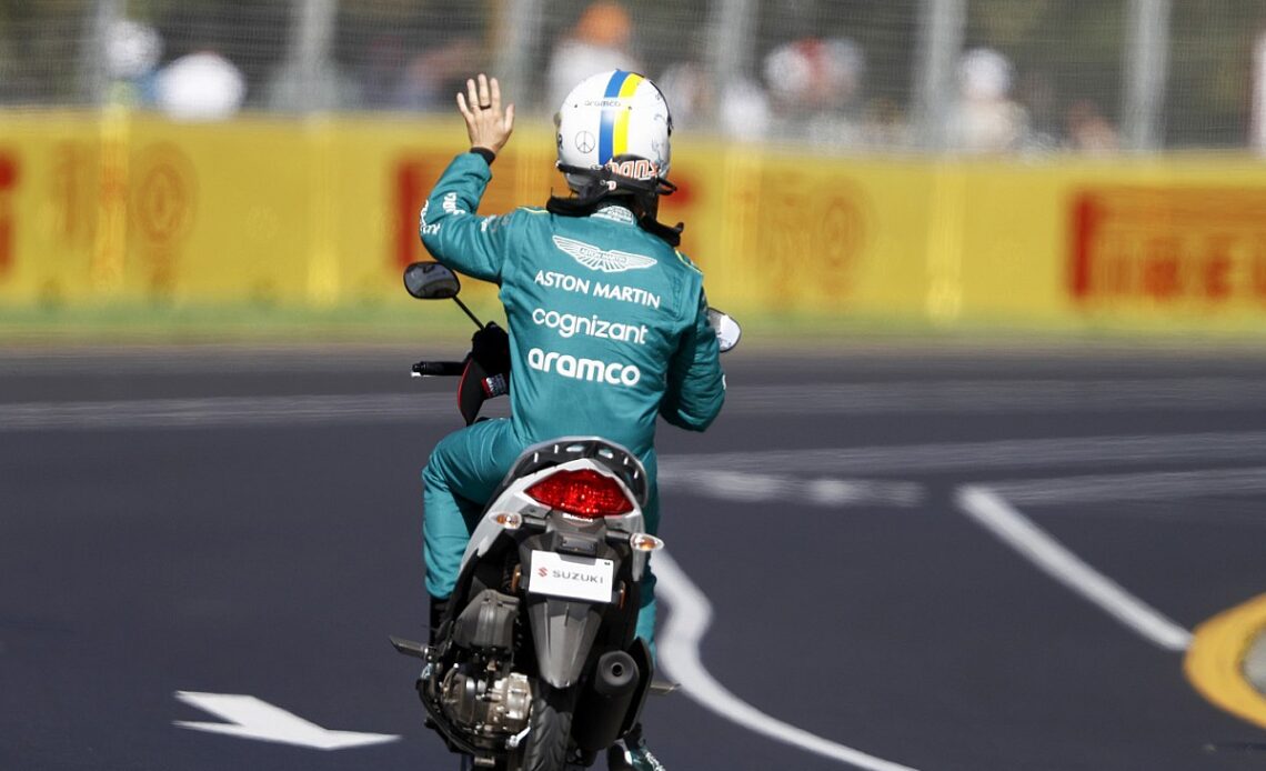 Vettel insists he was given permission to ride moped after Australian GP practice