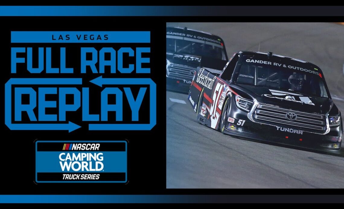 Victoria's Voice Foundation 200 from Las Vegas Motor Speedway | NASCAR Truck Series Full Race Replay