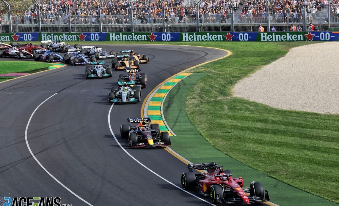 Charles Leclerc, Ferrari, Albert Park, 2022