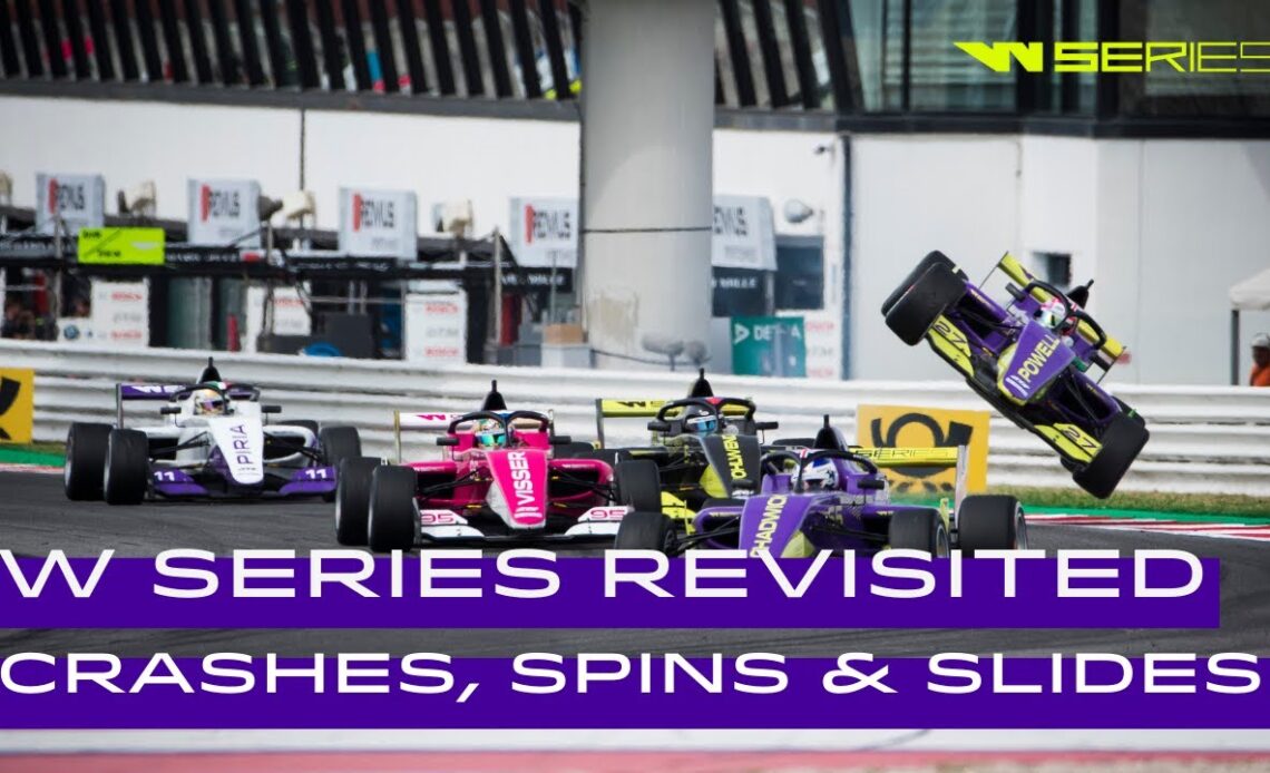 W Series Revisited | The Crashes, Spins & Slides