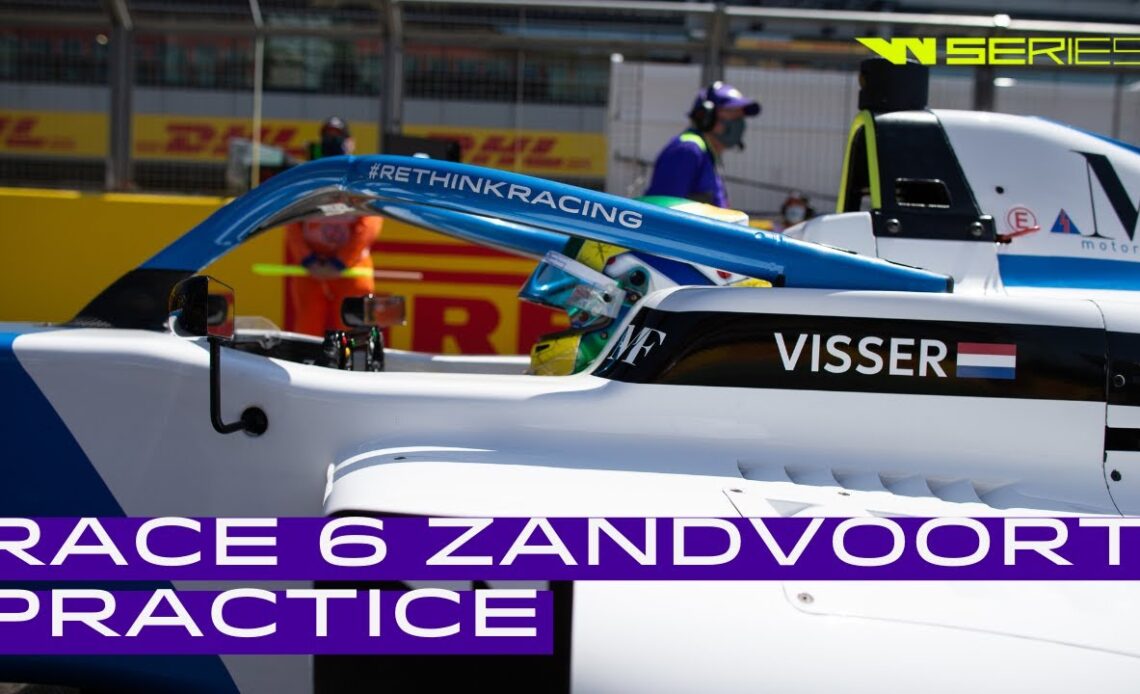 W Series Round 6 Zandvoort Practice Session LIVE