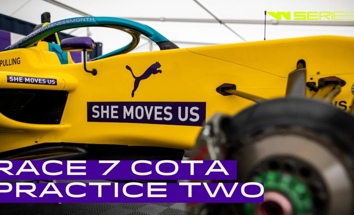 W Series Round 7 COTA Practice Session Two LIVE