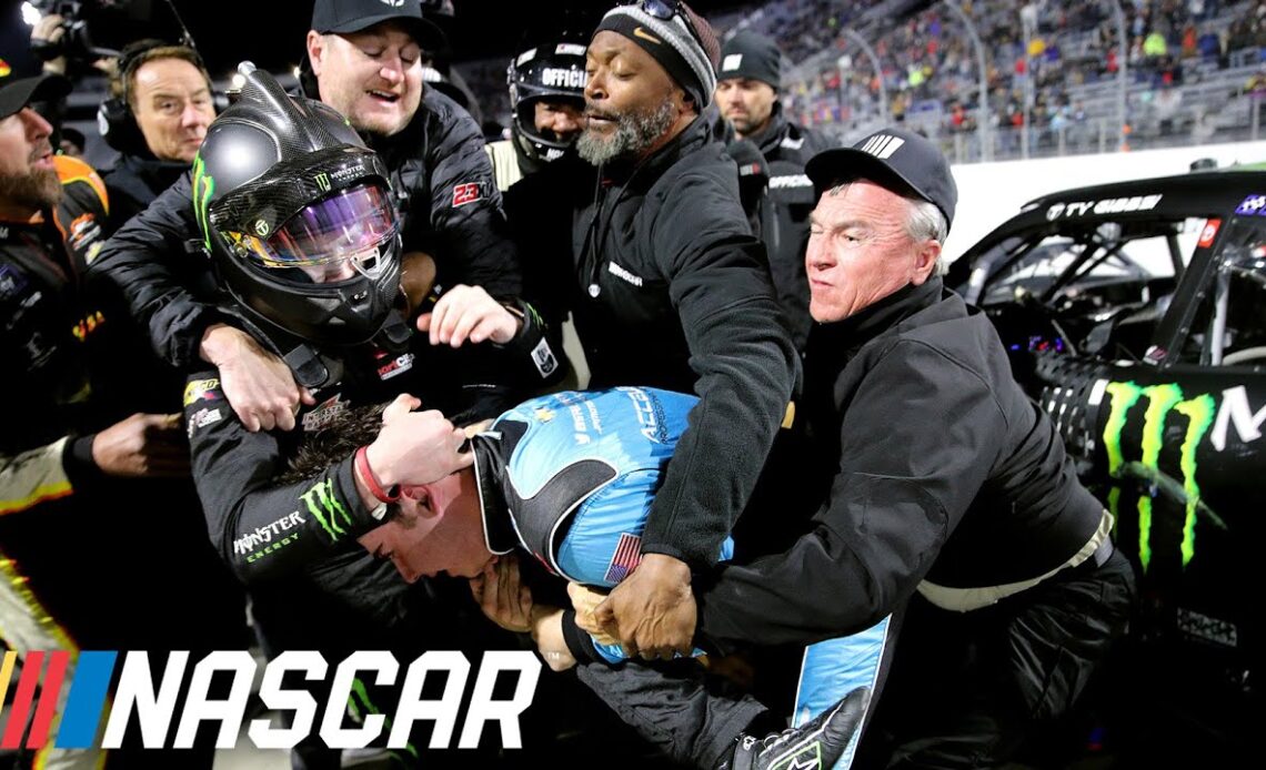 What led to Ty GIbbs and Sam Mayer fight? | NASCAR