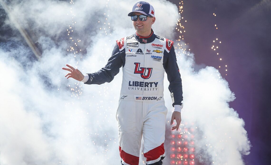 William Byron wins in NASCAR Trucks return at Martinsville