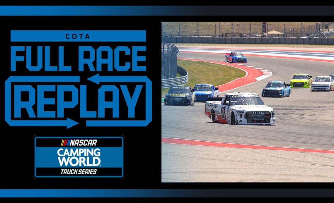 XPEL 225 from Circuit of the Americas | NASCAR Truck Series Full Race Replay