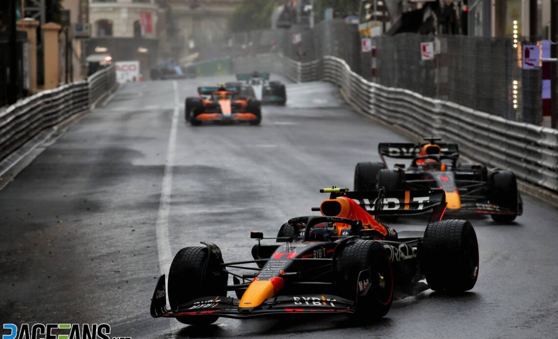 Sergio Perez, Red Bull, Monaco, 2022