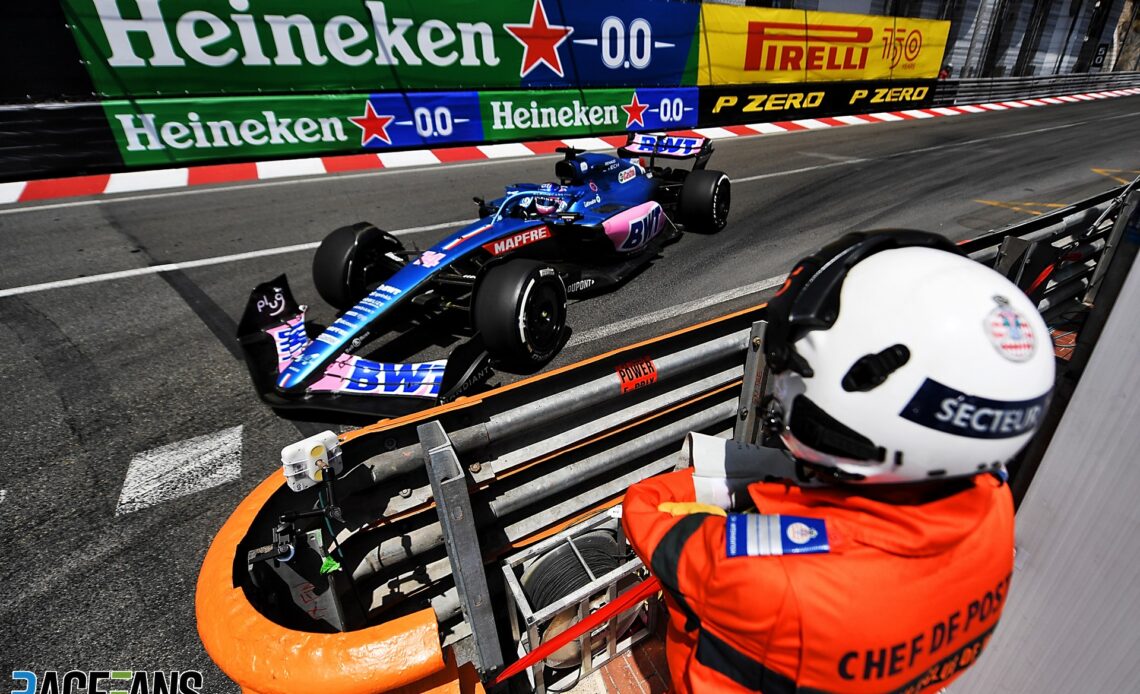 Fernando Alonso, Alpine, Monaco, 2022